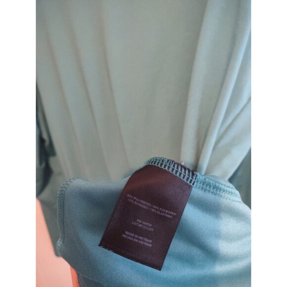 Women's Sun Protection UPF 50 32° Cool Turquoise Long Sleeve Size XXL - Picture 4 of 5